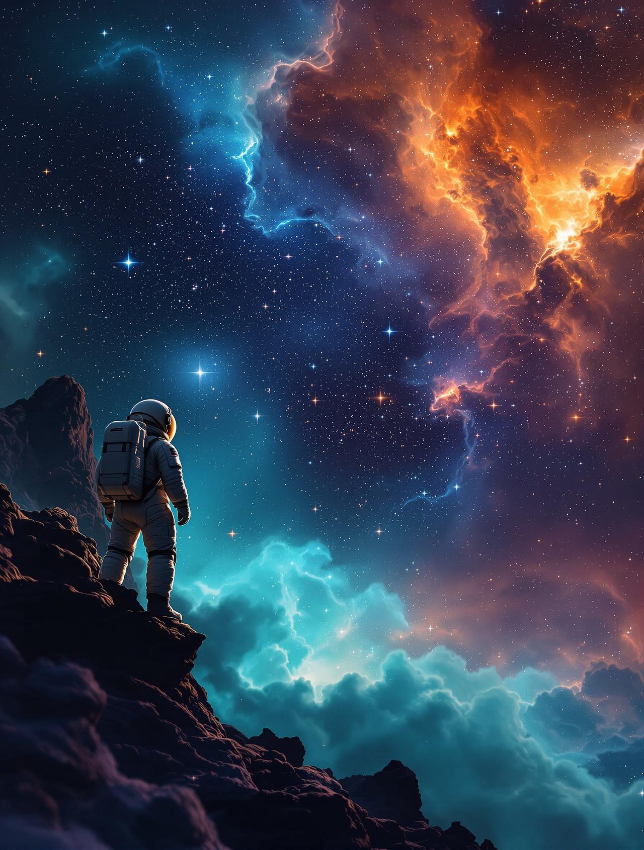 夜猫影院作品星辰大海海报 - 商业广告